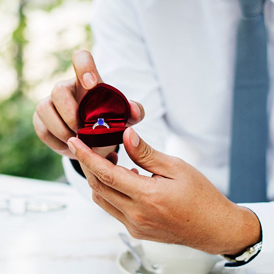 Gemstone Ring Proposal Guide